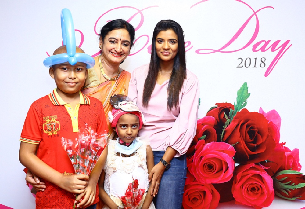 Awareness message by actress Aishwarya Rajesh on rose day