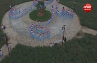 1500 students perform amazing acrobatics in ancient city of china