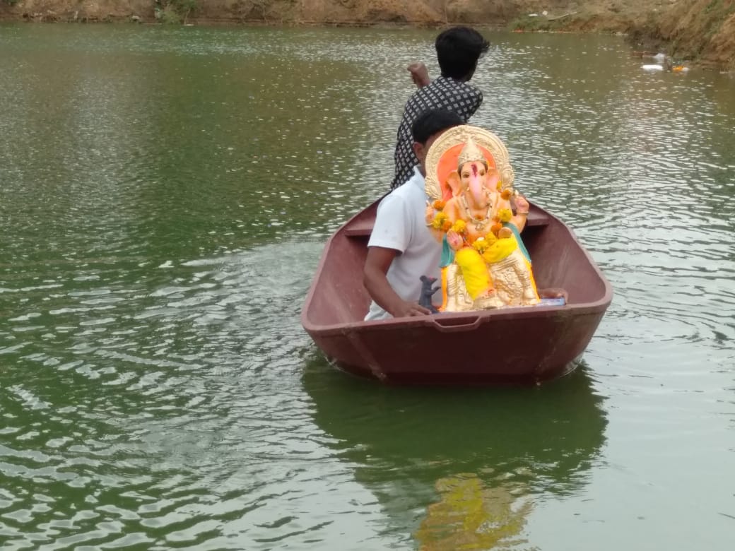 Ganpati's immersion