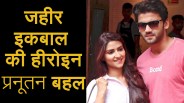 Zaheer Iqbal and Pranutan Bahl