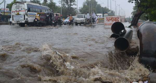 Photos Of Heavy Rain In Alwar