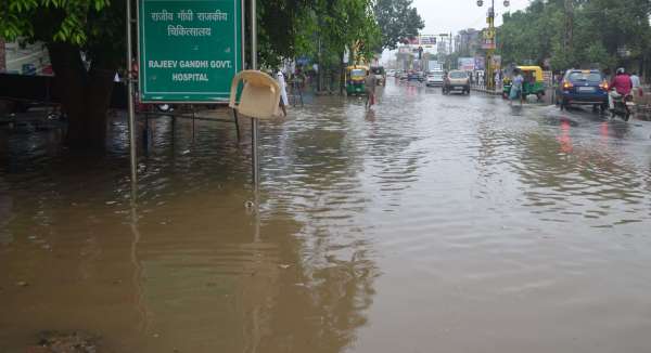 Photos Of Heavy Rain In Alwar