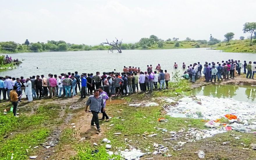 Two youth die in pond