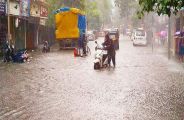 Heavy Rain in Alwar