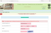 UPPSC Medical Officr Admit Card 2018