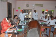If officers do not come to the meeting then what will they do here