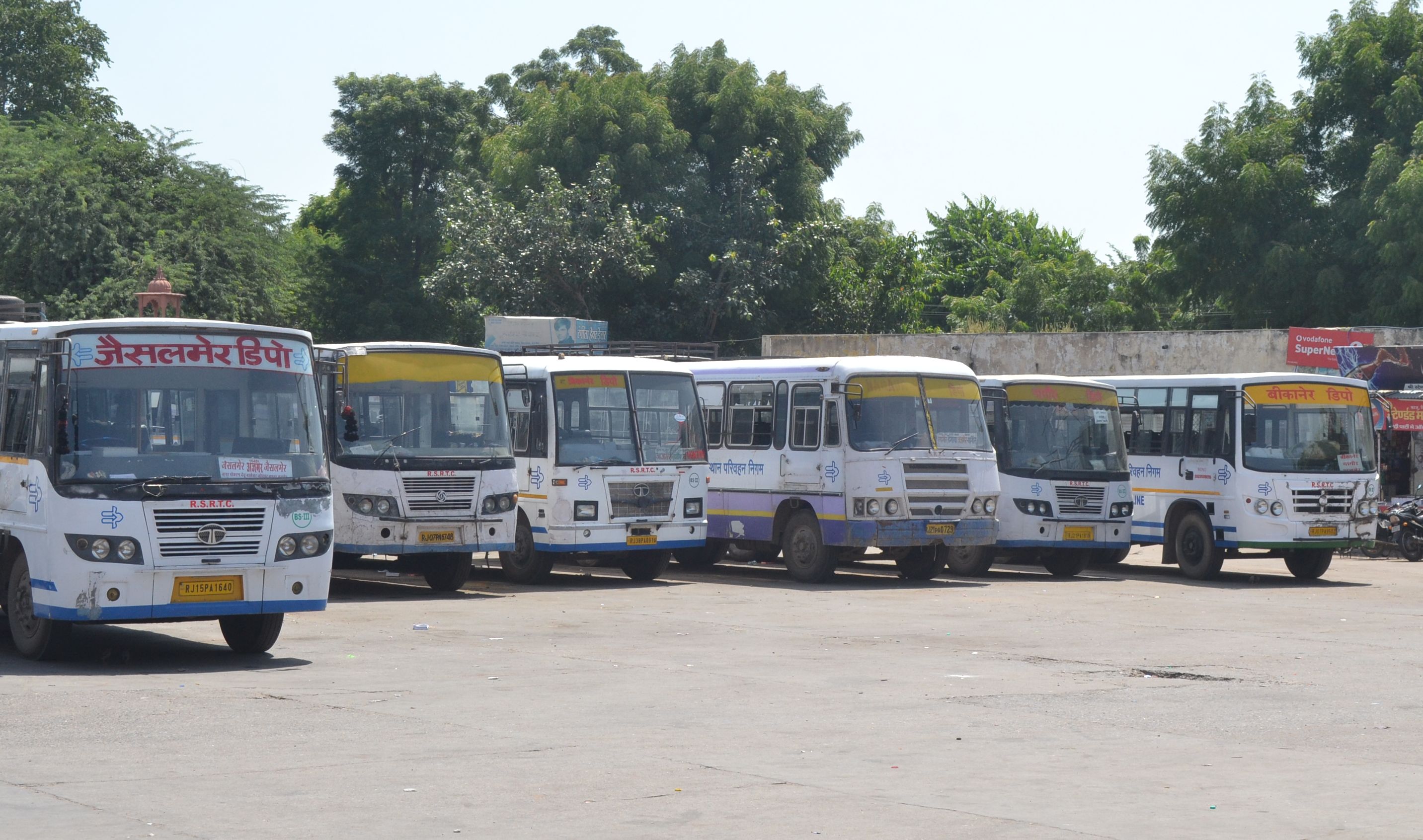 Bus staff strike