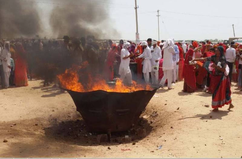 Jambha fair in Jambhaloa Dham
