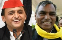 Akhilesh yadav and Om Prakash Rajbhar
