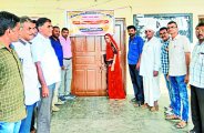 pradhaan Jassi Chaudhary locked the panchayat committee