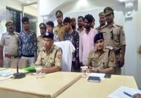 शातिर अपराधियों को पुलिस ने किया गिरफ्तार,