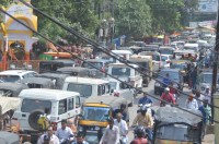 Rahul Gandhi roadshow, to avoid jams,