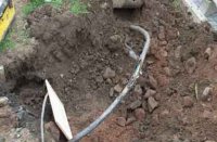 Underground electrical cable broke, filed case against contractor firm