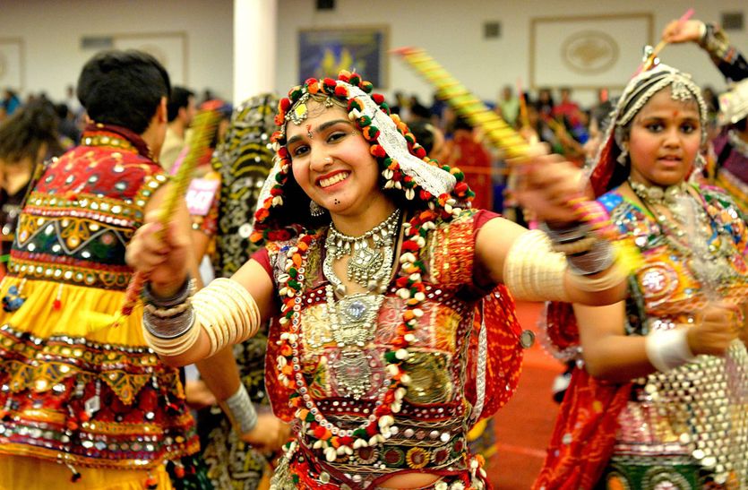 Rajasthan Patrika Dandiya Training Camp in pali