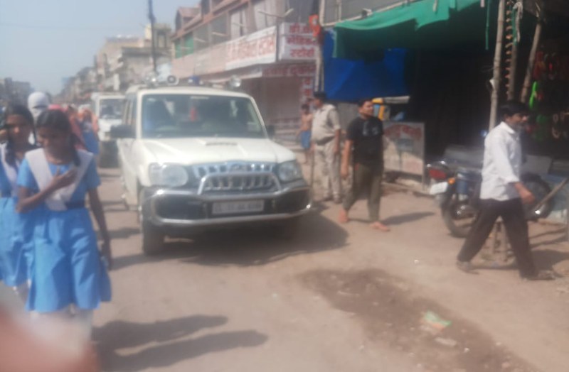 ट्रैफिक डीएसपी ने शहर के व्यवसायियों को दिया अल्टीमेटम, कहा- अपने दायरे में रहकर दुकान लगाएं