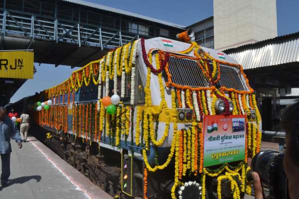 new hamsafar train started from ajmer to rameshwaram