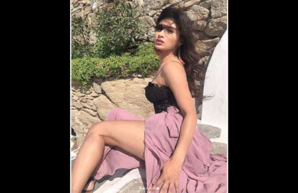 mouni roy looks stunning in sexy dress