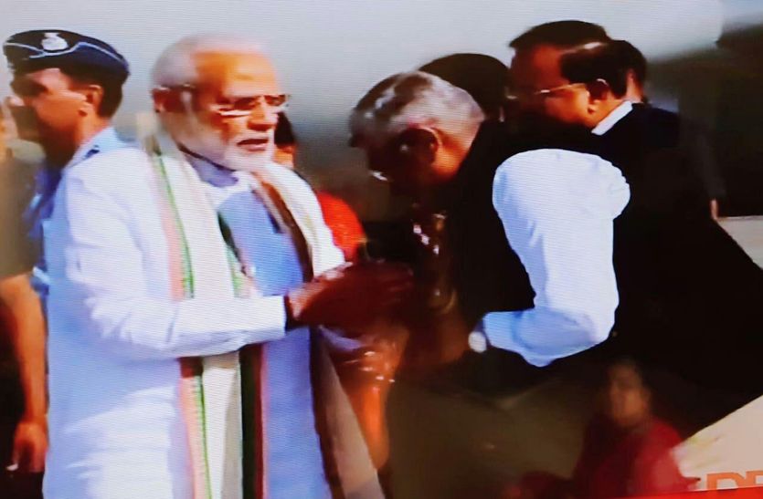 PM Modi Reach Jodhpur, on will inaugurate