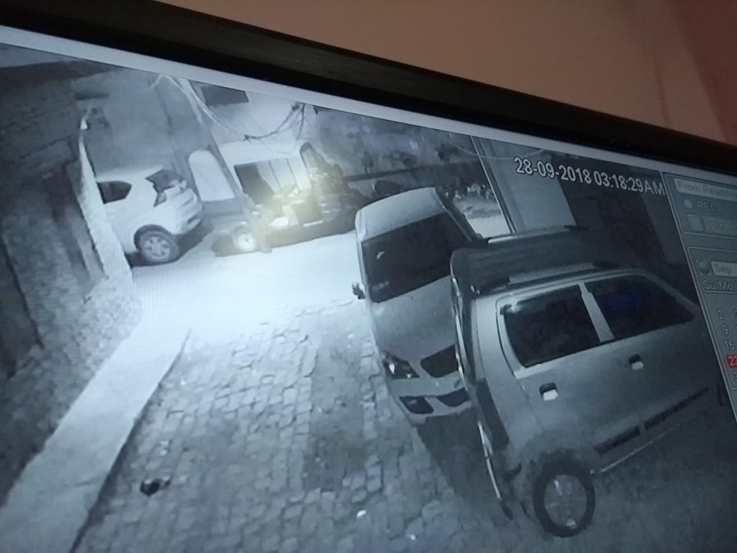 यूपी में सीसीटीवी कैमरे में कैद हुआ एलियन !