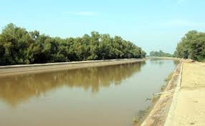 Construction Indira Gandhi Canal