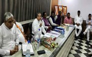 Saudan singh in meeting