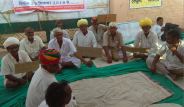 Villagers on hunger strike, health down