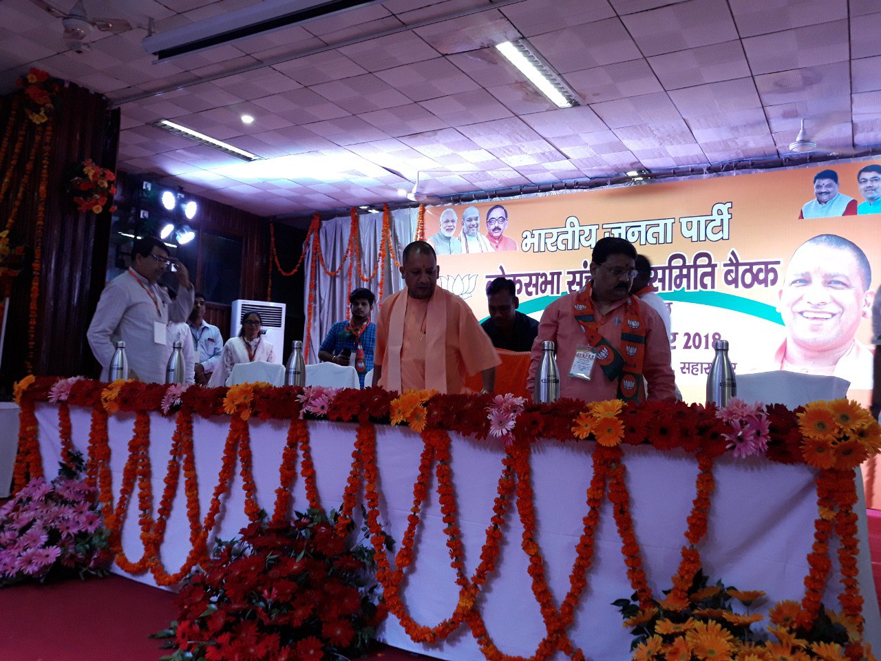 cm yogi in saharanpur