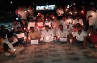 विवेक तिवारी को दी गयी श्रद्धांजलि