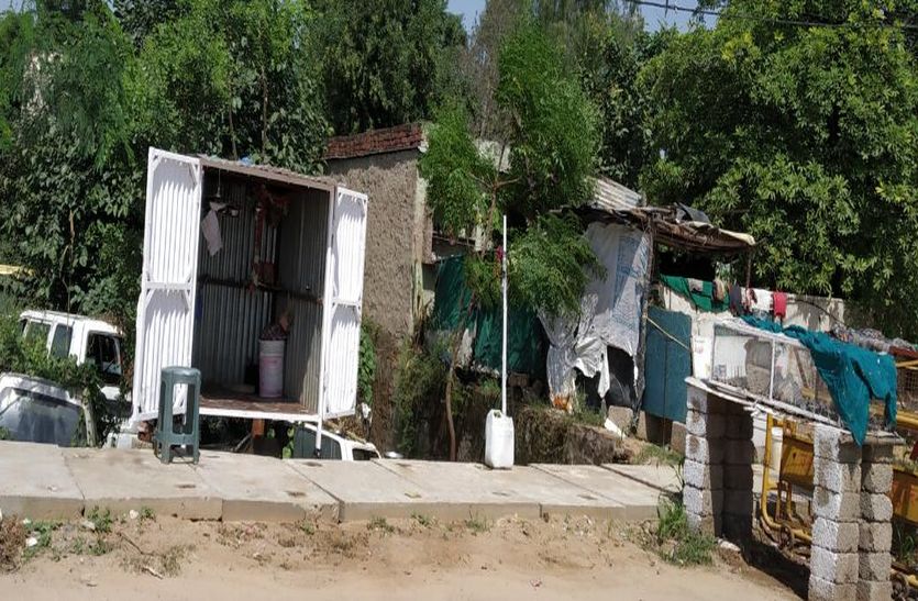 Encroachment On Government Land In Behror Alwar
