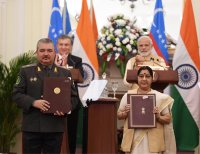 india and Uzbekistan sign 17 agreements