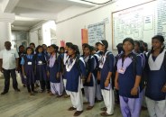 Girls student reached collectorate