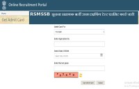RSMSSB IA Typing Test Admit Card