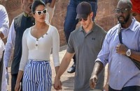 Priyanka Chopra and Nick Jonas in Jodhpur