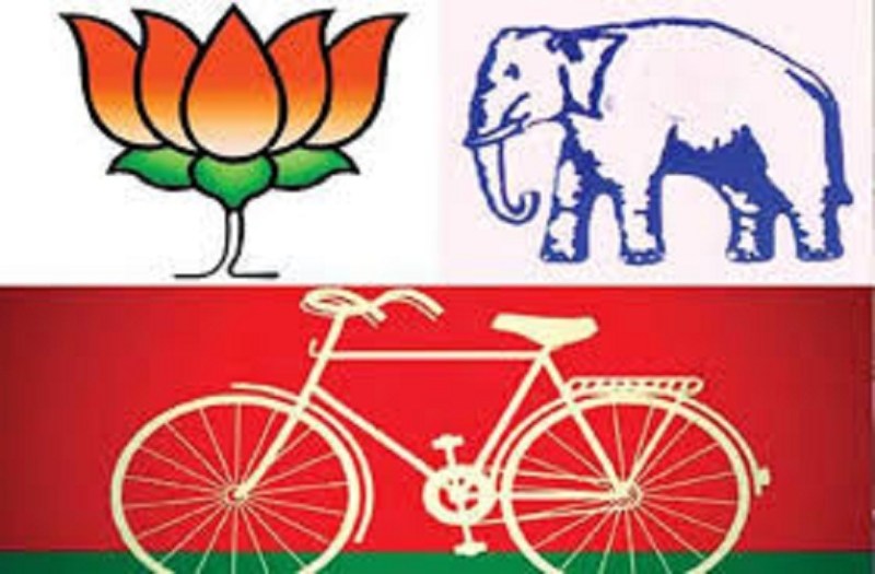 bjp bsp and Sp