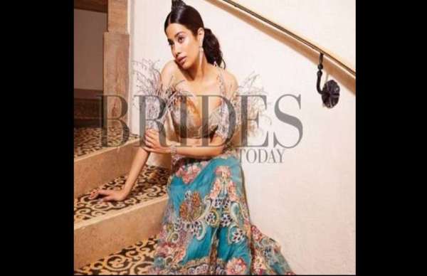 janhvi kapoor and manish malhotra photoshoot