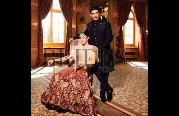 janhvi kapoor and manish malhotra photoshoot