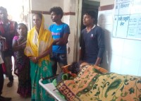 Dead body of pregnant lady