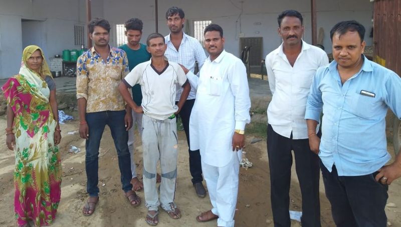 seeing the son, Peeled the mother father tears