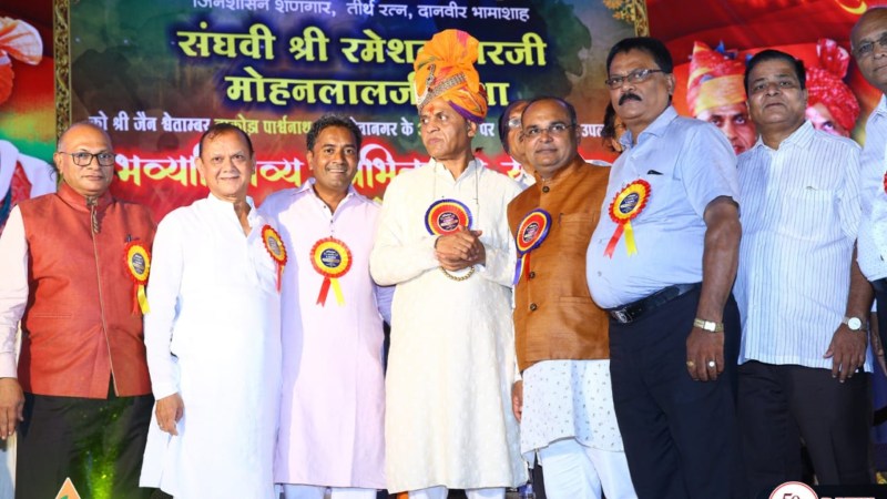 Ramesh Mutha welcomed in Chennai