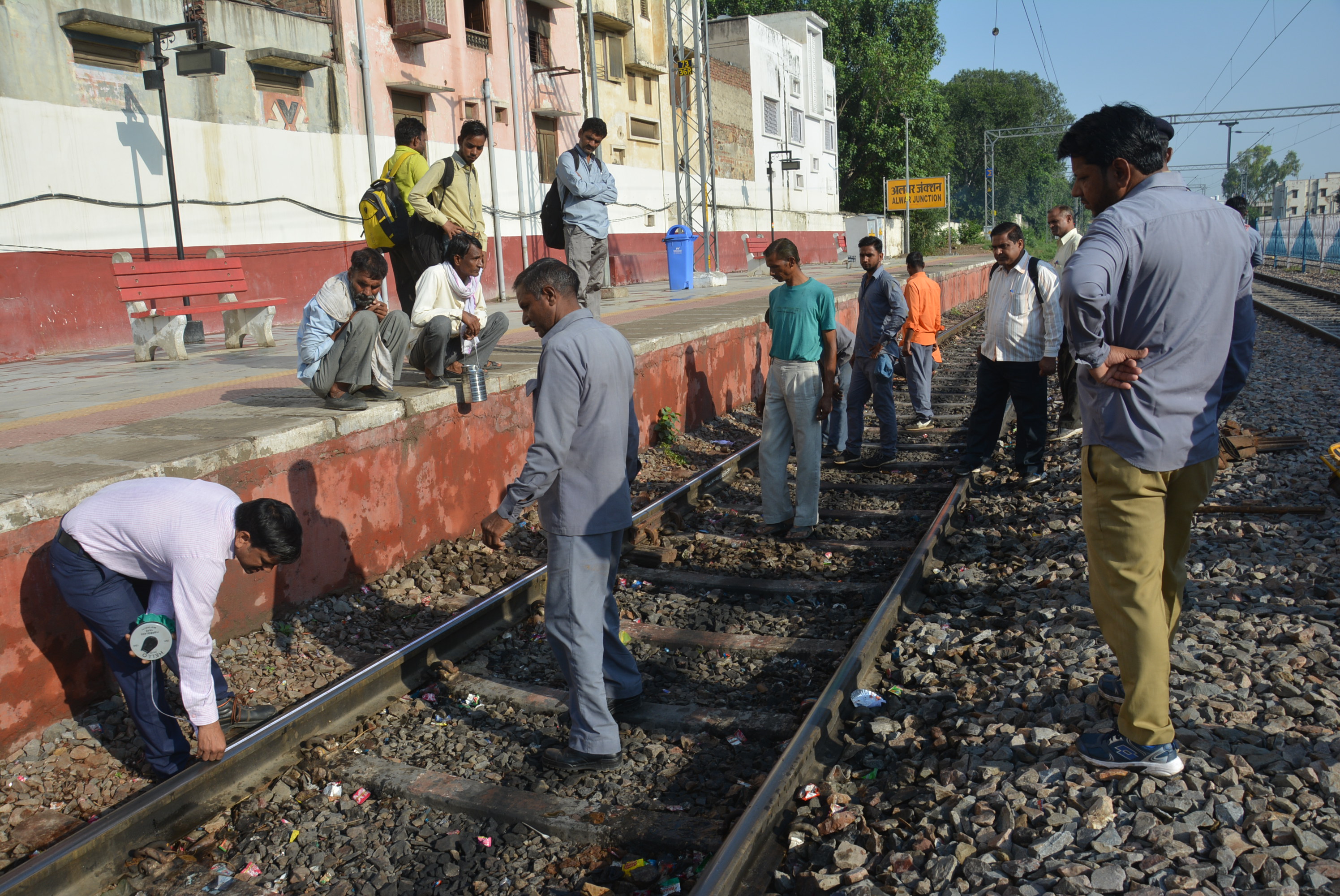 Rail Track Fracture In Alwar
