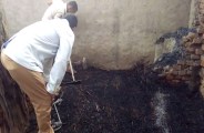 minor girl burnt in fire in Jhunjhunu