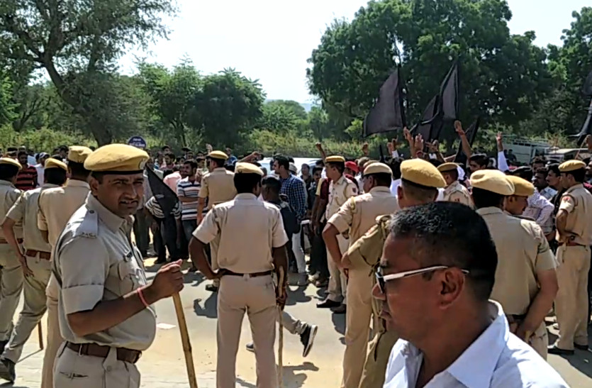 school turned into police Cantonment during building inauguration