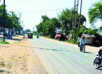 Parsauna-Nigahi road will be cut for greening, green road will be cut on 355 green trees