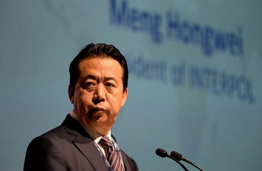 missing interpol chief detained in china for inquiry says report