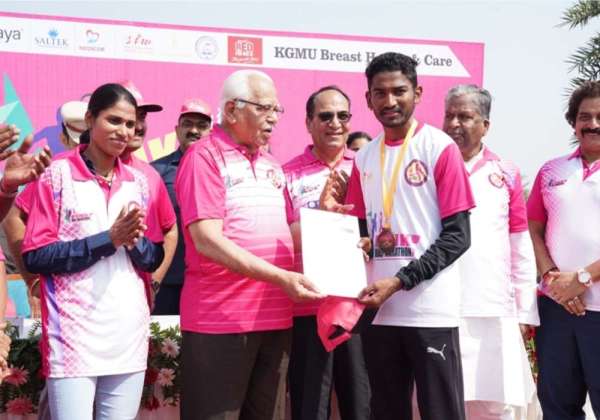 pink marathon lucknow