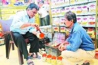 Samples from sweet vendors here