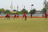 State Level Hockey match start at APSU Stadium, VC inaugurate