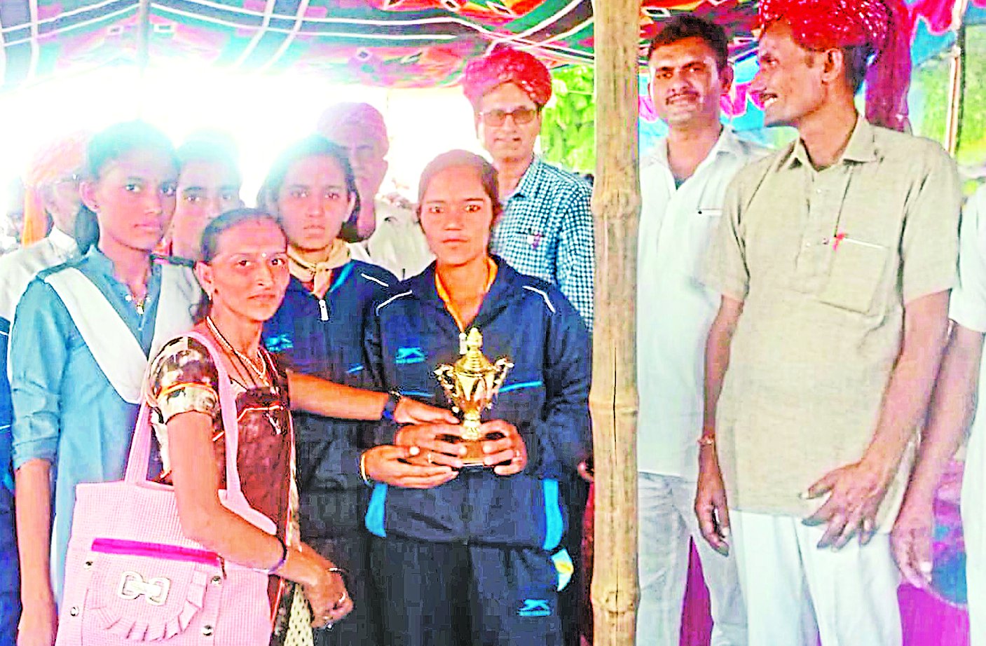 Selection of nine students of Baytu at state level