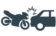 Bike driver seriously injured