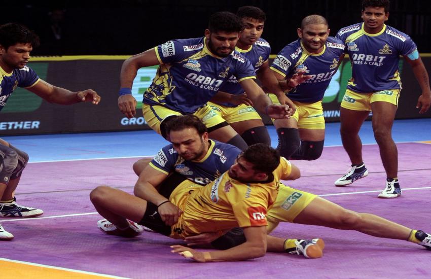 Telugu Titans beat Tamil Thalaivas
